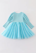 Blue girl tutu dress - ARIA KIDS