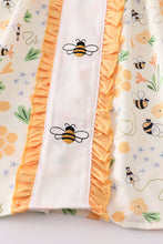 Bee print ruffle girl dress - ARIA KIDS