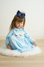 Premium Chicken embroidery girl dress