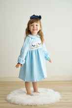 Premium Chicken embroidery girl dress