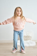Hand made love sweater - ARIA KIDS