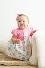 Platinum balcony print girl set - ARIA KIDS