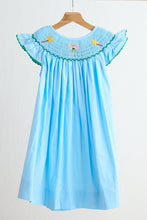 Blue fairy hand smocked dress - ARIA KIDS
