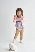 Pink floral print girl bubble - ARIA KIDS
