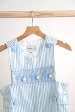 Blue easter bunny hand-smocked boy jonjon - ARIA KIDS