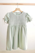 Sage hand-smocked lace girl dress - ARIA KIDS
