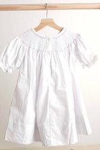 Pink easter cross hand-smocked girl dress - ARIA KIDS