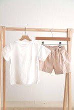 Khaki he is risen hand-smocked boy set - ARIA KIDS