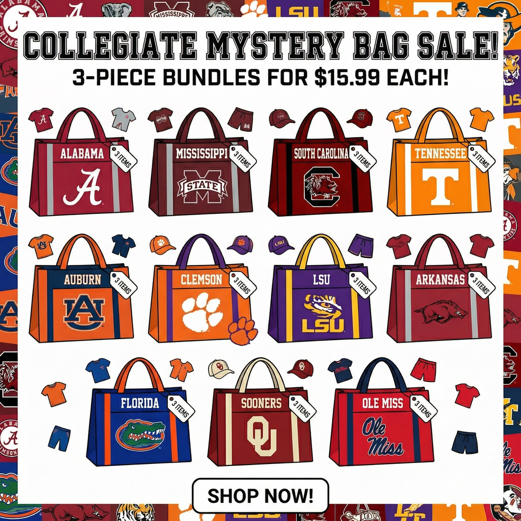 Collegiate Mystery Bag 3 pcs bundle - ARIA KIDS