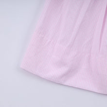 Pink christmas tree hand smocked dress - ARIA KIDS