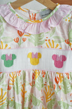 Sweet island character hand smocked bloomer set - ARIA KIDS