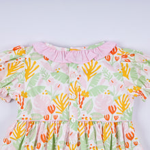 Sweet island character hand smocked ruffle pants set - ARIA KIDS