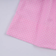 Pink character hand smocked dot ruffle dress - ARIA KIDS