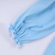 Blue nativity hand smocked dress - ARIA KIDS