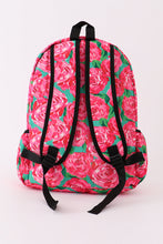 Rose print backpack bag - ARIA KIDS