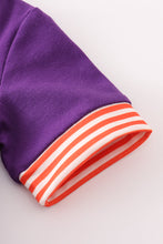 Purple I love clemson applique bubble - ARIA KIDS