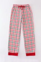 Red plaid adult pants - ARIA KIDS