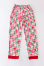 Red plaid adult pants - ARIA KIDS