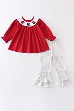 South Carolina embroidery ruffle girl set - ARIA KIDS