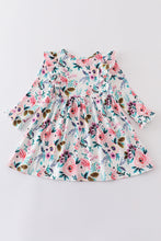 Floral print ruffle dress - ARIA KIDS
