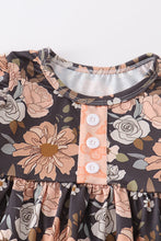 Floral print ruffle girl set - ARIA KIDS