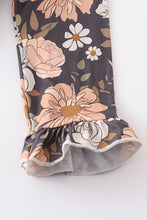 Floral print ruffle girl set - ARIA KIDS