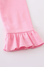 Pink cow applique girl set - ARIA KIDS