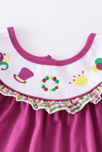 Mardi Gras embroidery dress - ARIA KIDS