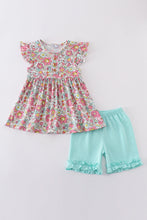 Pink floral print set - ARIA KIDS