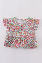 Pink floral print set - ARIA KIDS