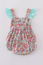 Pink floral print bubble - ARIA KIDS