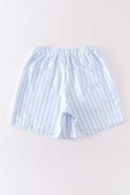 Blue stripe men swim trunks - ARIA KIDS