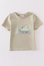 Excavator applique top - ARIA KIDS