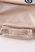 Khaki truck applique bubble - ARIA KIDS
