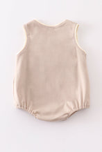 Khaki truck applique bubble - ARIA KIDS