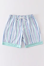 Blue stripe men swim trunks - ARIA KIDS