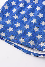 Patriotic sequin girl shorts - ARIA KIDS