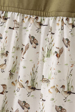 Sage duck mom dress - ARIA KIDS