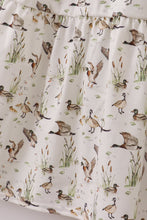 Sage duck mom dress - ARIA KIDS