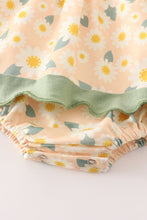 Yellow floral lace bubble - ARIA KIDS