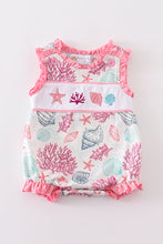 Pink Shell Embroidered Bubble