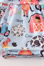 Farm animal strap girl bubble - ARIA KIDS