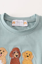 Puppy embroidery boy set - ARIA KIDS