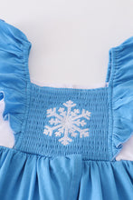 Blue frozen smocked girl set - ARIA KIDS