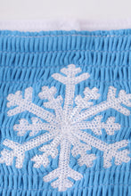 Blue frozen smocked girl set - ARIA KIDS