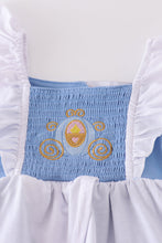 Blue Cinderella smocked girl set - ARIA KIDS