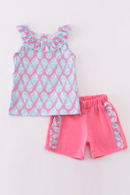Blue ribbon charm girl set - ARIA KIDS