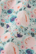 Green garden serenity print dress - ARIA KIDS