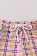 Blue halloween witch dog embroidery boy shorts set - ARIA KIDS