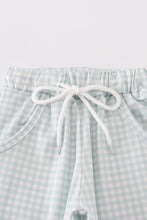 Green puppy embroidery boy set - ARIA KIDS